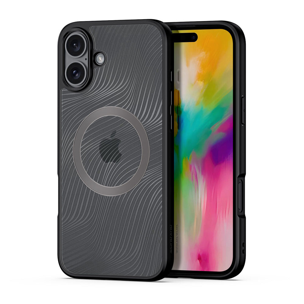 Capa MagSafe para Apple iPhone 16 Plus, DUX DUCIS, Aimo, Preta