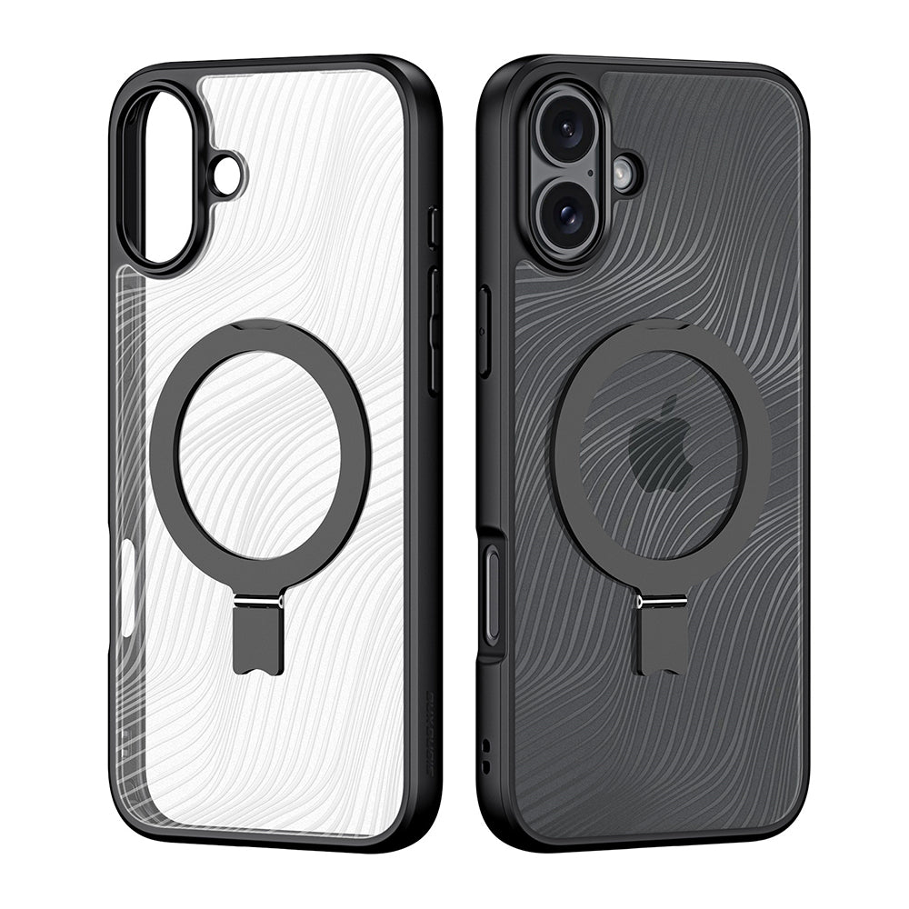 Capa MagSafe para Apple iPhone 16 Plus, DUX DUCIS, Aimo Stand, Preta