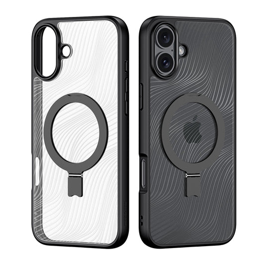 Capa MagSafe para Apple iPhone 16 Plus, DUX DUCIS, Aimo Stand, Preta
