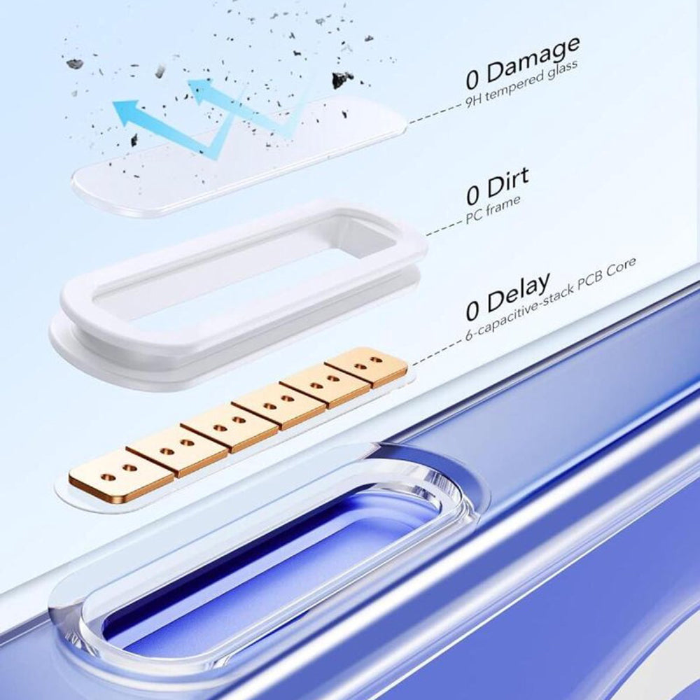 Capa MagSafe para Apple iPhone 16 Plus, ESR, Classic Hybrid Kickstand Slide, Transparente