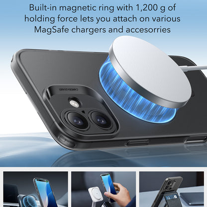 Capa MagSafe para Apple iPhone 16 Plus, ESR, Zero, Preta Fosca