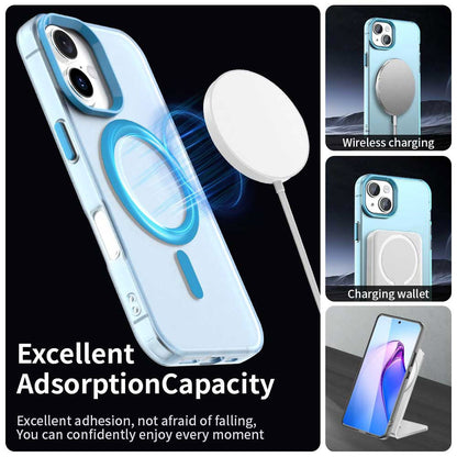 MagSafe Case for Apple iPhone 16 Plus, Techsuit, CandyCase, Blue