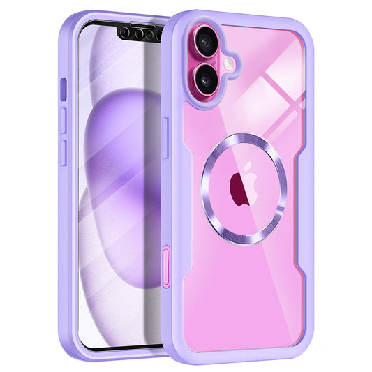 Capa MagSafe para Apple iPhone 16 Plus, Techsuit, ColorVerse 360, Roxo