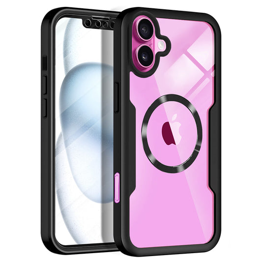 Capa MagSafe para Apple iPhone 16 Plus, Techsuit, ColorVerse 360, Preta