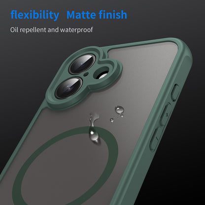 Capa MagSafe para Apple iPhone 16 Plus, Techsuit, HaloFrost II, Verde