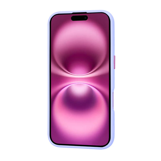 Capa MagSafe para Apple iPhone 16 Plus, Techsuit, HaloFrost, Roxo Claro