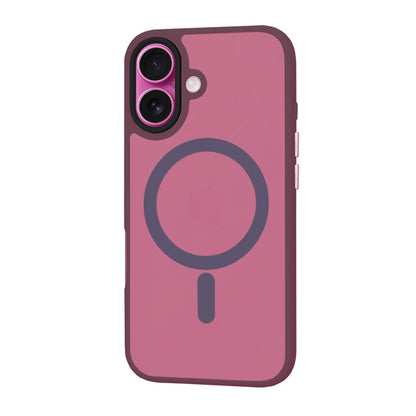 Capa MagSafe para Apple iPhone 16 Plus, Techsuit, HaloFrost, Vinho