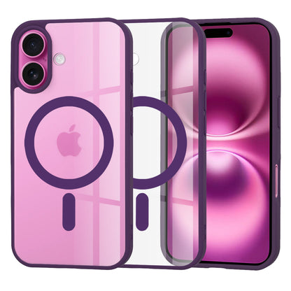Capa MagSafe para Apple iPhone 16 Plus, Techsuit, Pro, Roxo