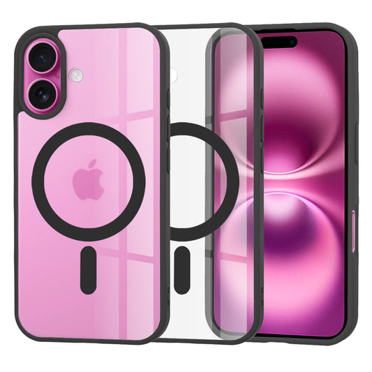 Capa MagSafe para Apple iPhone 16 Plus, Techsuit, Pro, Preta