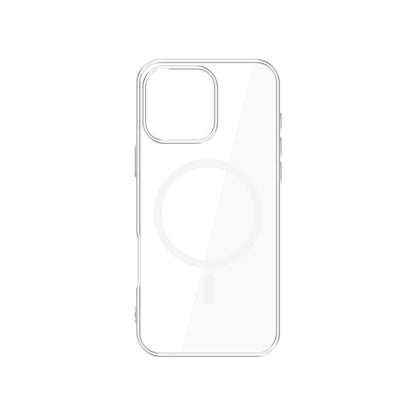 Capa MagSafe para Apple iPhone 16 Pro, 3MK, Clear MagCase, Transparente