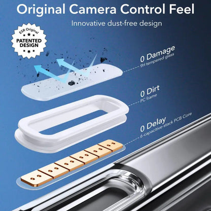 Capa MagSafe para Apple iPhone 16 Pro, ESR, Classic Hybrid Slide, Preta Fosca