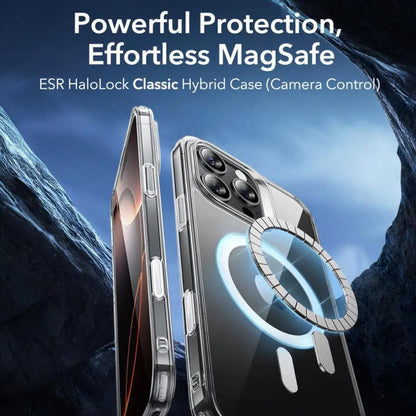 Capa MagSafe para Apple iPhone 16 Pro, ESR, Classic Hybrid Slide, Preta Fosca