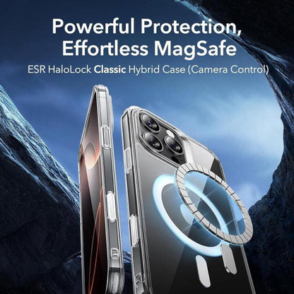 Capa MagSafe para Apple iPhone 16 Pro, ESR, Classic Hybrid Slide, Transparente