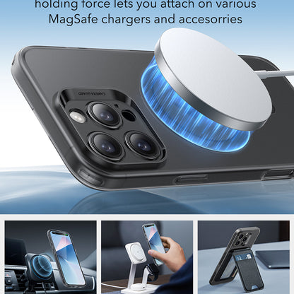 Capa MagSafe para Apple iPhone 16 Pro, ESR, Zero, Preta Fosca