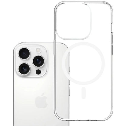 Capa MagSafe para Apple iPhone 16 Pro Max, 3MK, Armor MagCase, Transparente