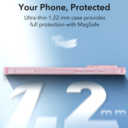 Capa MagSafe para Apple iPhone 16 Pro Max, ESR, Zero, Rosa Acetinado