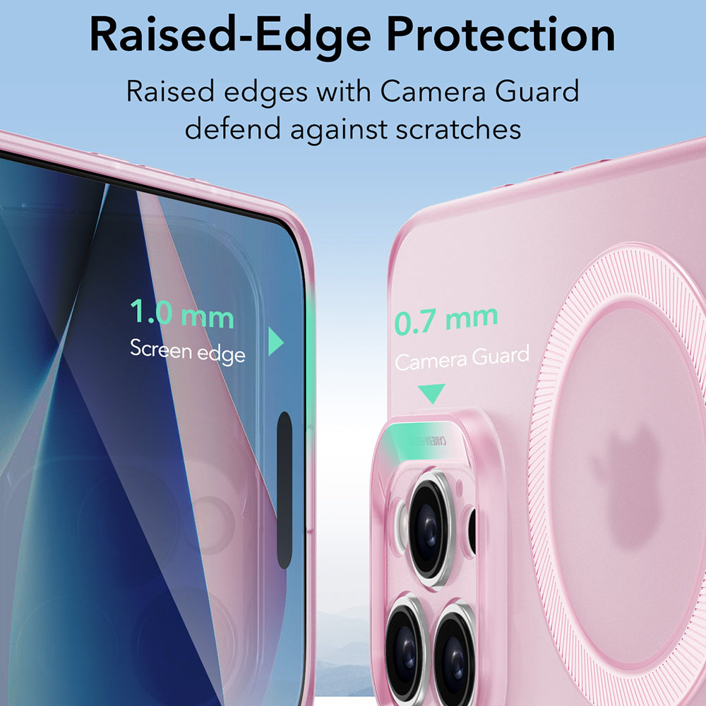 Capa MagSafe para Apple iPhone 16 Pro Max, ESR, Zero, Rosa Acetinado