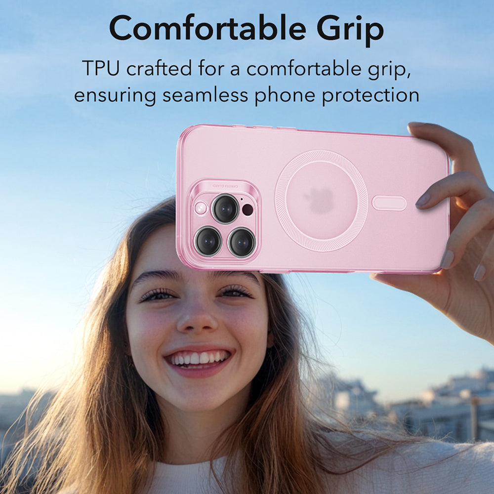 Capa MagSafe para Apple iPhone 16 Pro Max, ESR, Zero, Rosa Acetinado