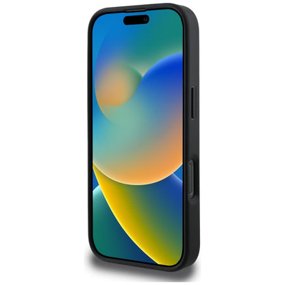 MagSafe Case for Apple iPhone 16 Pro Max, Guess, Cardslot 4G Stripes, Black