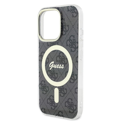 Capa MagSafe para Apple iPhone 16 Pro Max, Guess, IML 4G, Preta