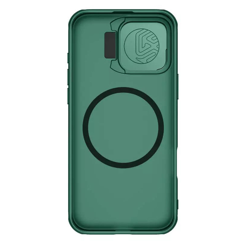 Capa MagSafe para Apple iPhone 16 Pro Max, Nillkin, CamShield Prop, Verde