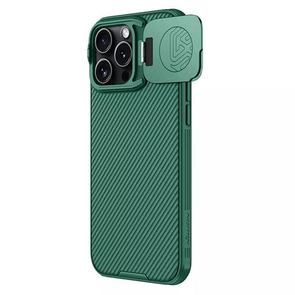Capa MagSafe para Apple iPhone 16 Pro Max, Nillkin, CamShield Prop, Verde
