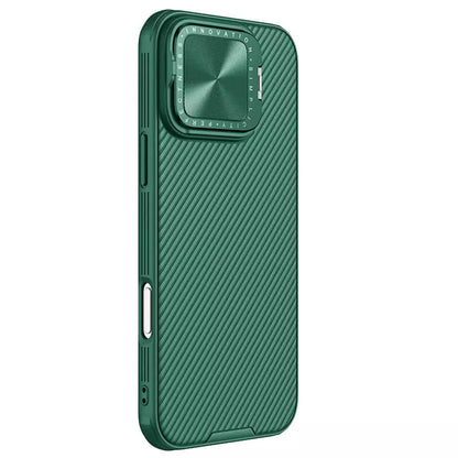 Capa MagSafe para Apple iPhone 16 Pro Max, Nillkin, CamShield Prop, Verde