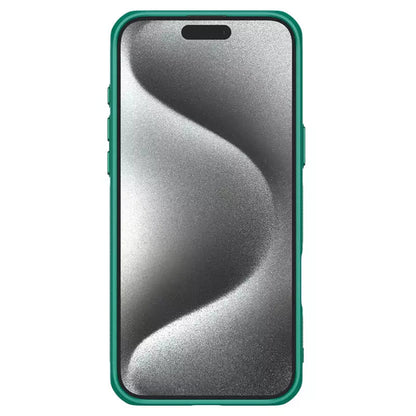 Capa MagSafe para Apple iPhone 16 Pro Max, Nillkin, Iceblade Prop (sem recorte para câmara), Verde