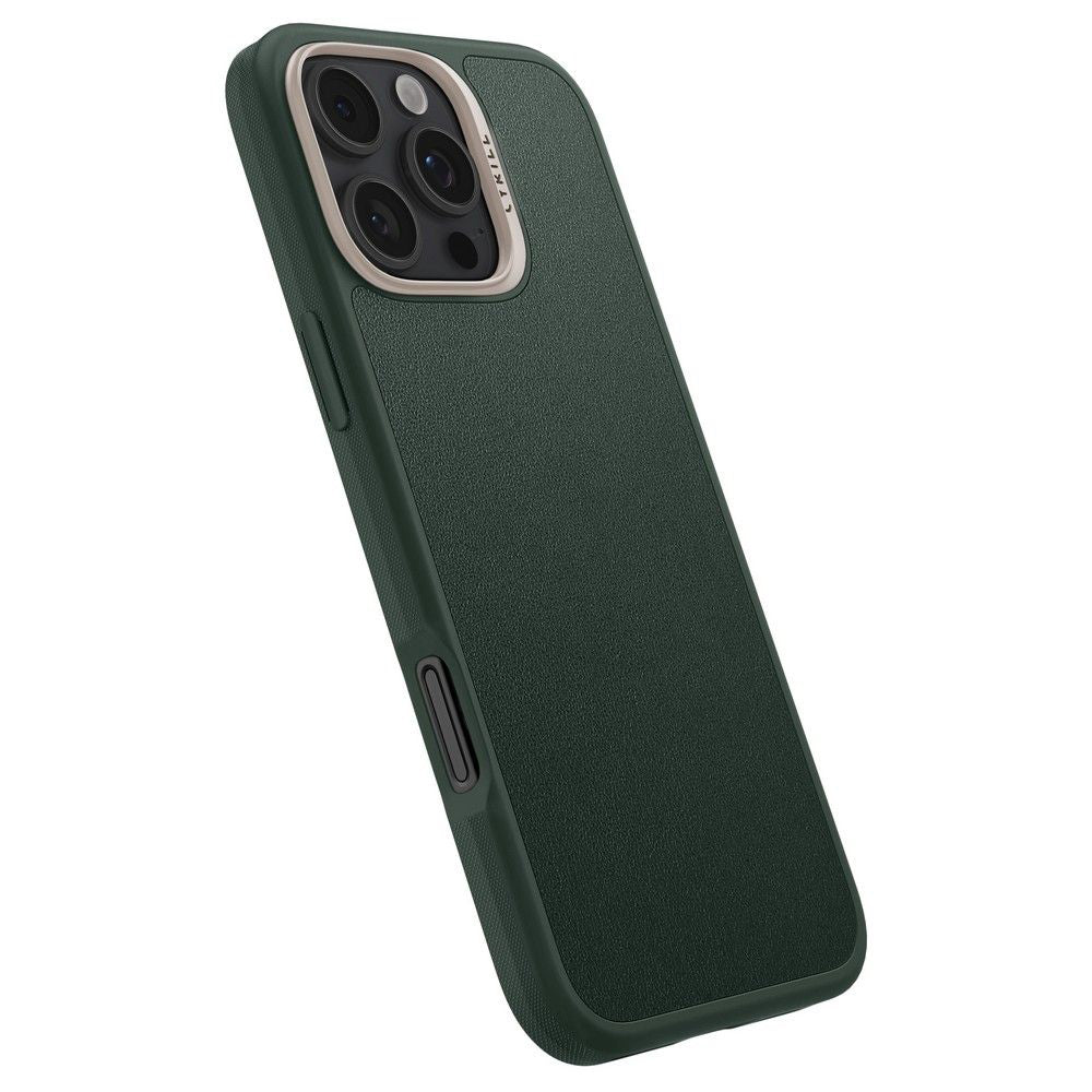 Capa MagSafe para Apple iPhone 16 Pro Max, Spigen, Cyrill Kajuk, Verde Acetinado ACS08398