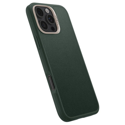 Capa MagSafe para Apple iPhone 16 Pro Max, Spigen, Cyrill Kajuk, Verde Acetinado ACS08398
