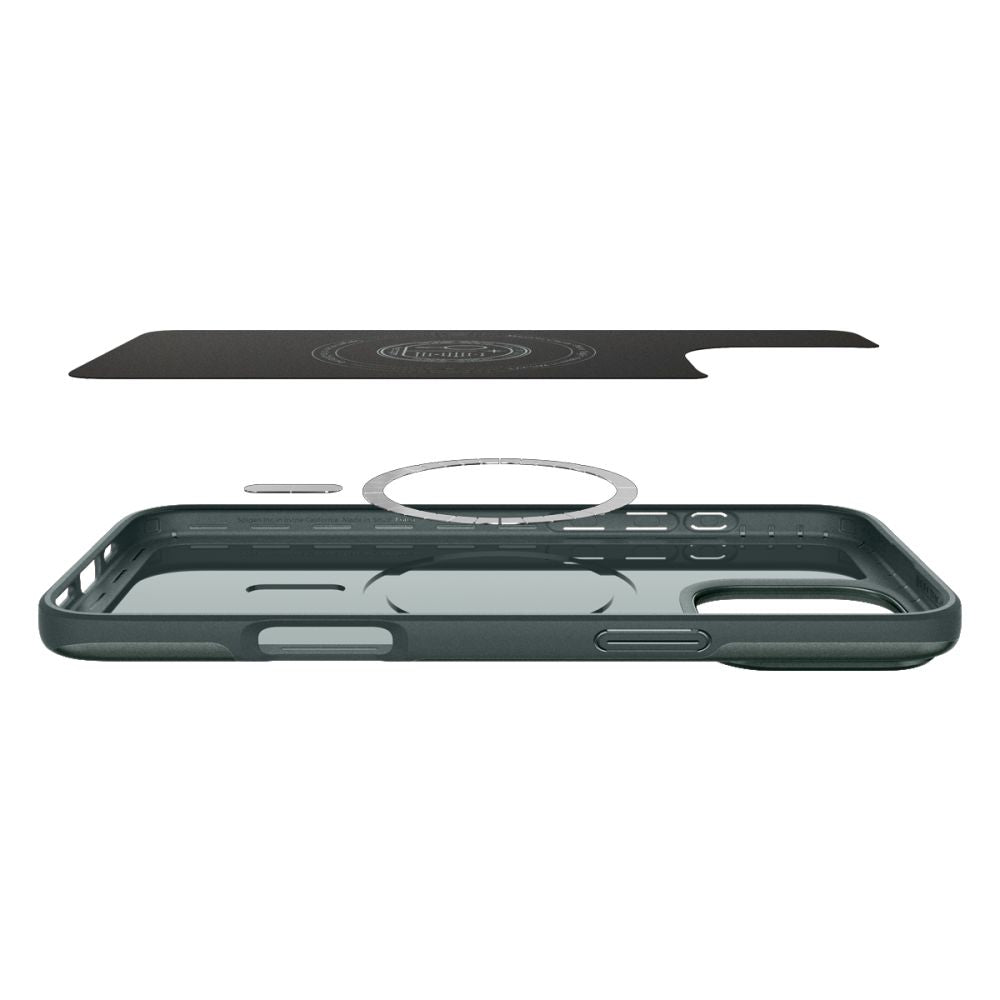 Capa MagSafe para Apple iPhone 16 Pro Max, Spigen, Thin Fit, Verde