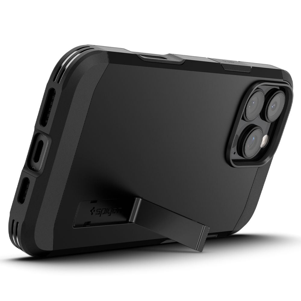 Capa MagSafe para Apple iPhone 16 Pro Max, Spigen, Tough Armor T, Preta ACS08503