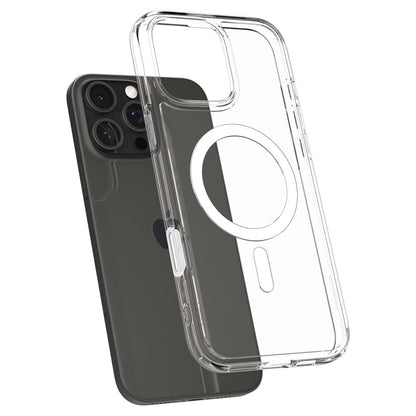 Capa MagSafe para Apple iPhone 16 Pro Max, Spigen, Ultra Hybrid T, Branca ACS08505