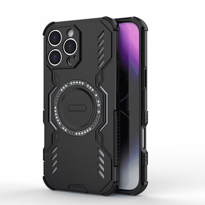 Capa MagSafe para Apple iPhone 16 Pro Max, Techsuit, ArmorMag, Preta