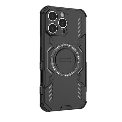 Capa MagSafe para Apple iPhone 16 Pro Max, Techsuit, ArmorMag, Preta