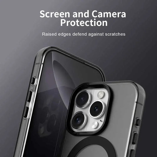 Capa MagSafe para Apple iPhone 16 Pro Max, Techsuit, CandyCase, Branca