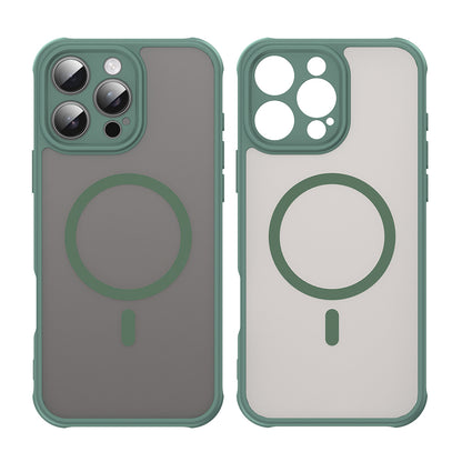 Capa MagSafe para Apple iPhone 16 Pro Max, Techsuit, HaloFrost II, Verde