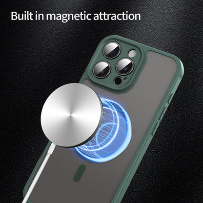 Capa MagSafe para Apple iPhone 16 Pro Max, Techsuit, HaloFrost II, Verde
