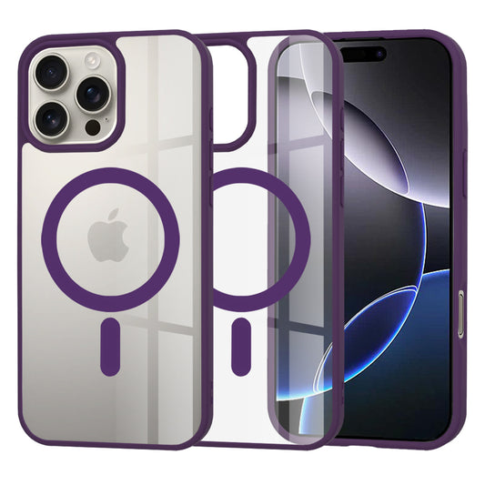 Capa MagSafe para Apple iPhone 16 Pro Max, Techsuit, Pro, Roxo