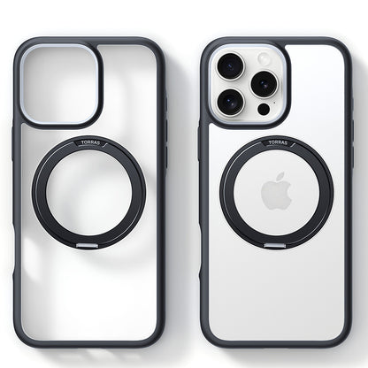 Capa MagSafe para Apple iPhone 16 Pro Max, Torras, Ostand R Fusion, Preta