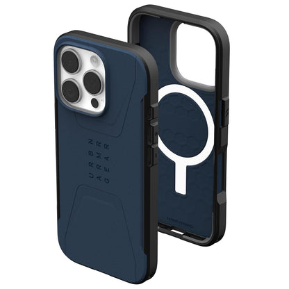 Capa MagSafe para Apple iPhone 16 Pro Max, Urban Armor Gear, Civilian, Azul Marinho