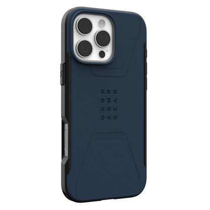 Capa MagSafe para Apple iPhone 16 Pro Max, Urban Armor Gear, Civilian, Azul Marinho