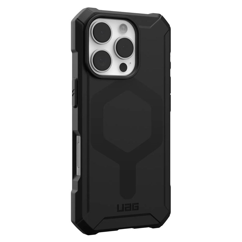 Capa MagSafe para Apple iPhone 16 Pro Max, Urban Armor Gear, Essential Armor, Preta