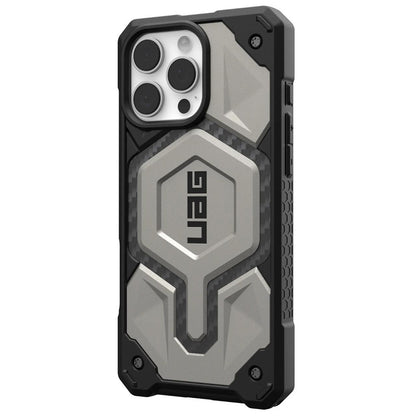 Capa MagSafe para Apple iPhone 16 Pro Max, Urban Armor Gear, Monarch Pro, Cinzento