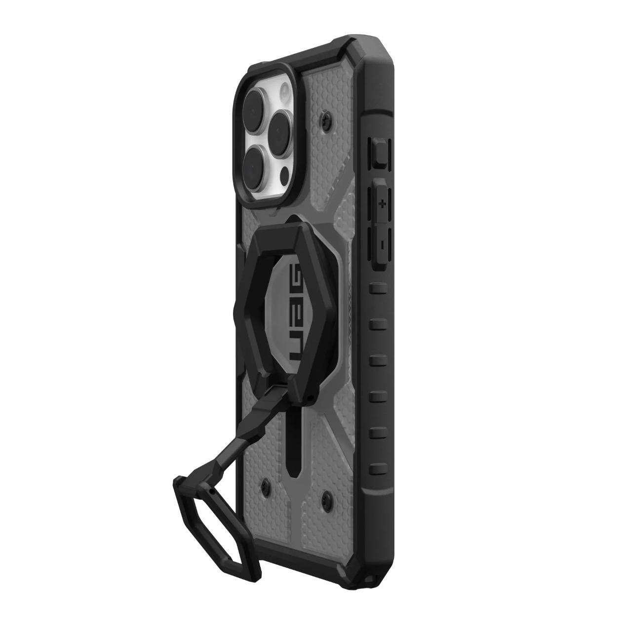 MagSafe Case for Apple iPhone 16 Pro Max, Urban Armor Gear, Pathfinder Clear Bundle, Gray
