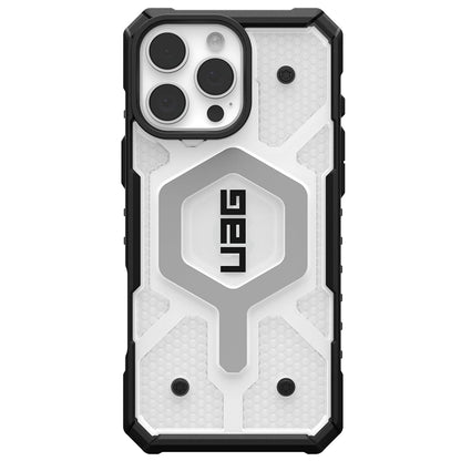 Capa MagSafe para Apple iPhone 16 Pro Max, Urban Armor Gear, Pathfinder Clear, Transparente
