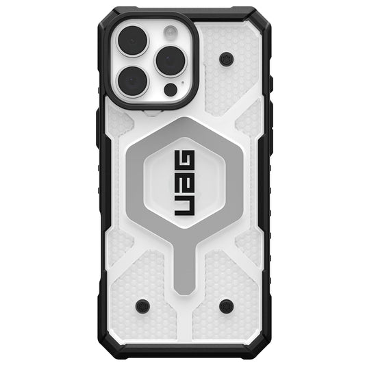 Capa MagSafe para Apple iPhone 16 Pro Max, Urban Armor Gear, Pathfinder Clear, Transparente