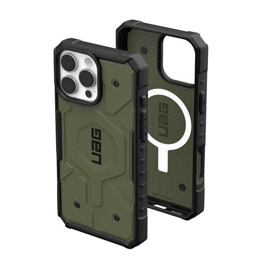 Capa MagSafe para Apple iPhone 16 Pro Max, Urban Armor Gear, Pathfinder, Verde