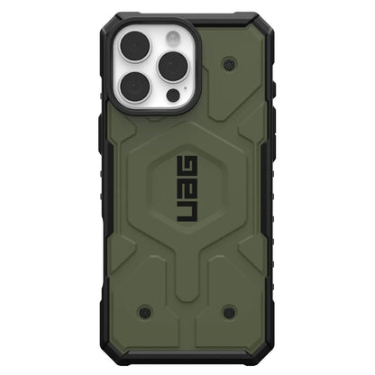 Capa MagSafe para Apple iPhone 16 Pro Max, Urban Armor Gear, Pathfinder, Verde