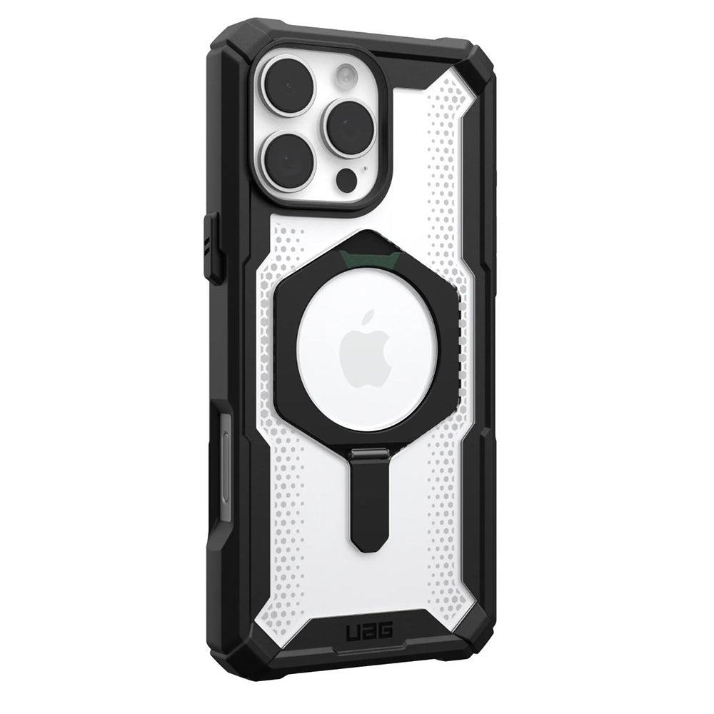 Capa MagSafe para Apple iPhone 16 Pro Max, Urban Armor Gear, Plasma XTE, Preta Transparente